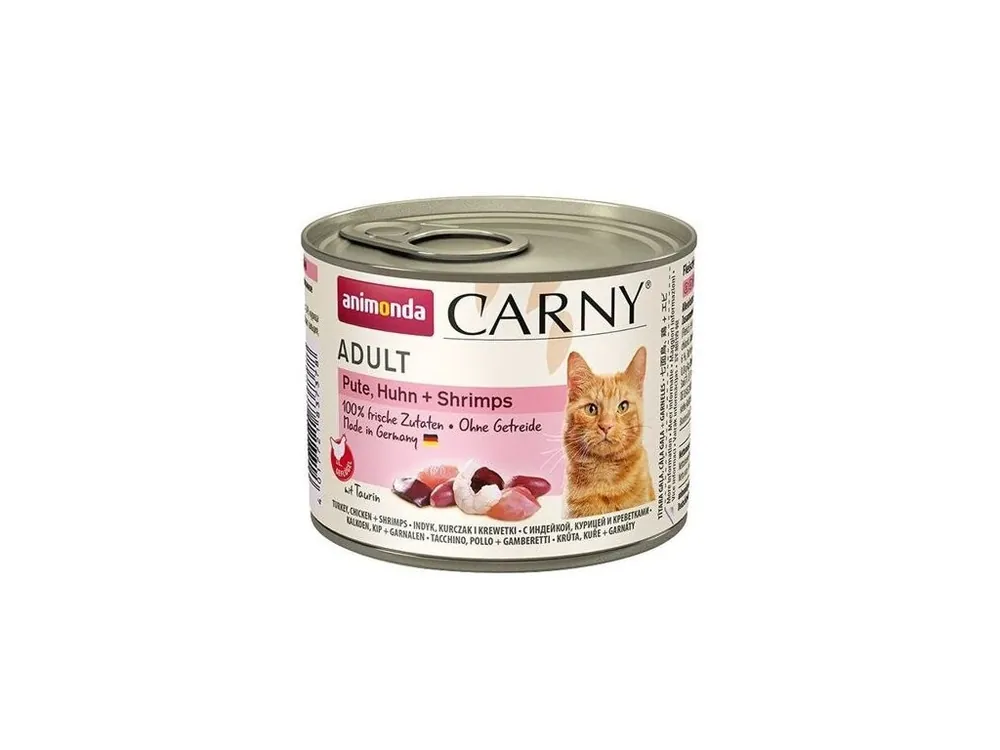 ANIMONDA konzerva CARNY Adult - krůta, kuře+ráčci 200g Dokud Zásoby Vydrží