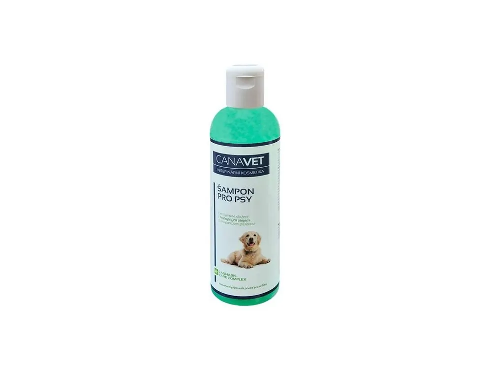 CANAVET šampon pro psy s antipar.přísadou Canabis CC 250ml Značkový