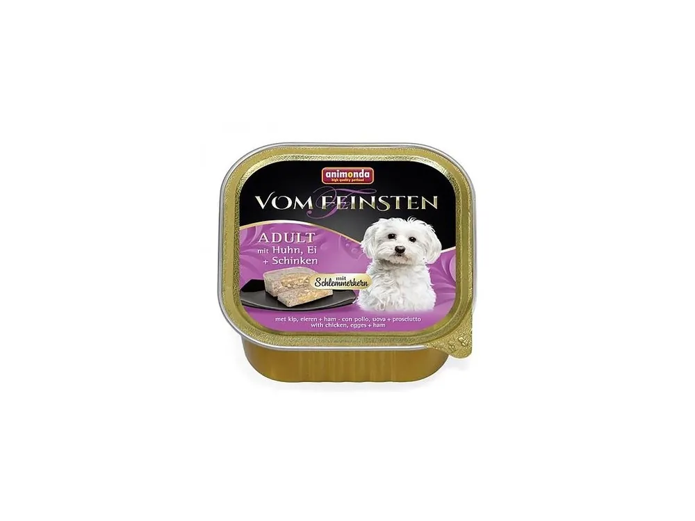 Výhodná Nabídka V.Feinsten CORE kuřecí, vejce + šunka pro psy 150g