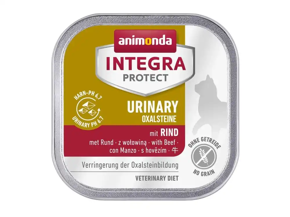 Sleva INTEGRA PROTECT URINARY OXAL dieta s hovězím masem 100g