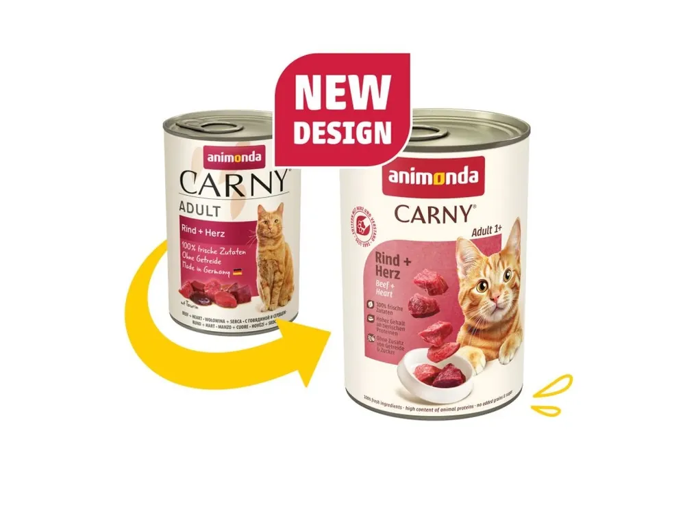 Speciální Cena ANIMONDA konzerva CARNY Adult - hovězí, srdce 400g