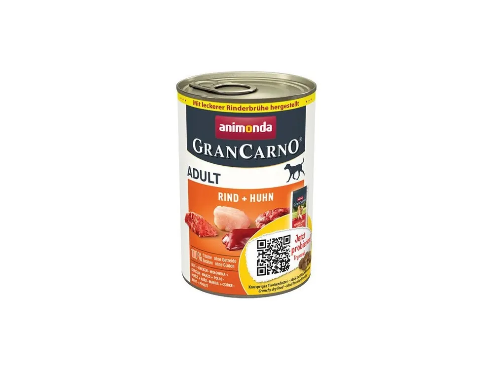 Tovární Cena GRANCARNO Adult - hovězí, kuře 400g