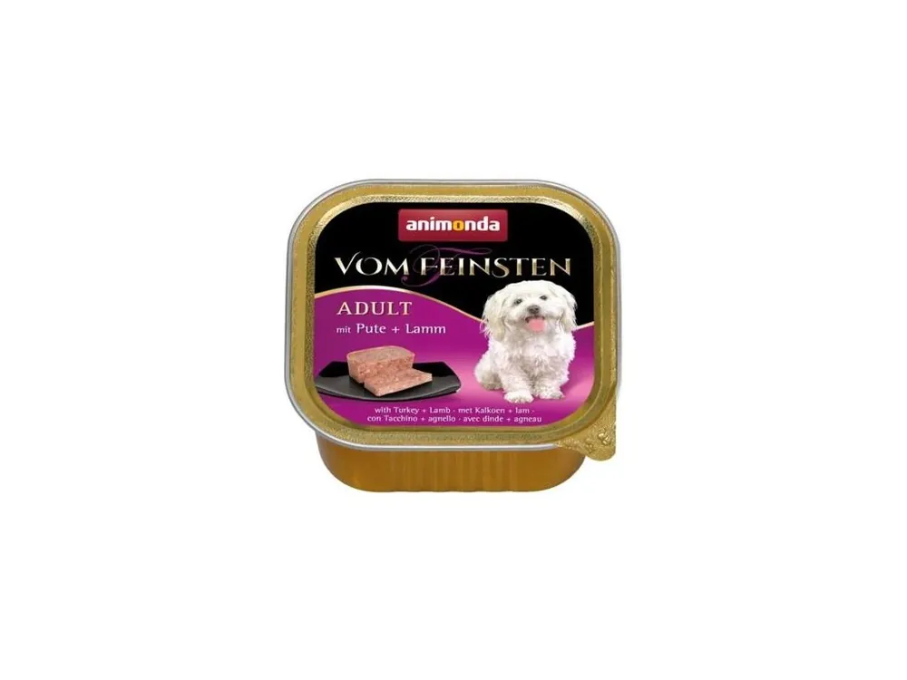 Značkový ANIMONDA paštika ADULT - krůta, jehněčí pro psy 150g