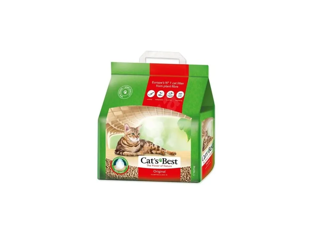 Cats Best ORIGINAL (ÖKO PLUS) 10 L / 4,3 kg Poslední Šance