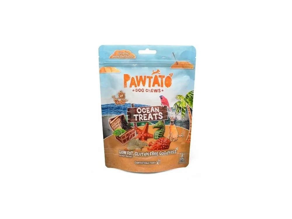Autentický Benevo Odměna pro psy Pawtato Ocean Treats Small 140g