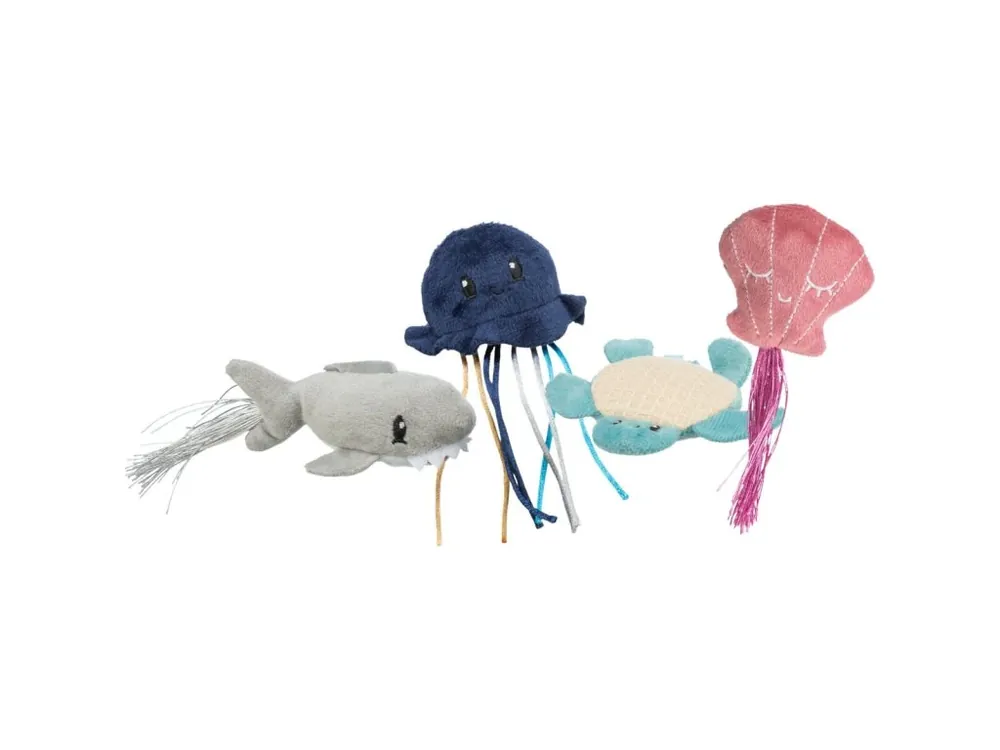 Sea Animal - mořská zvířátka s catnipem, 5-8 cm, různé druhy Originální