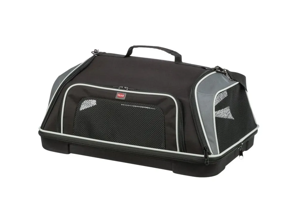 Letecká přepravní taška BOARDING, 55 × 23 × 40 cm, do 7 kg, černá/šedá Akce