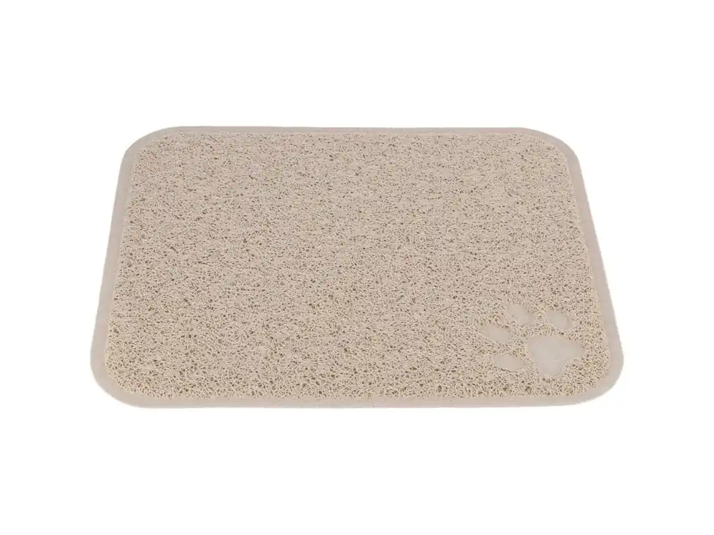 Omezená Nabídka Podložka před kočičí toaletu 37 x 45 cm, PVC, tělová