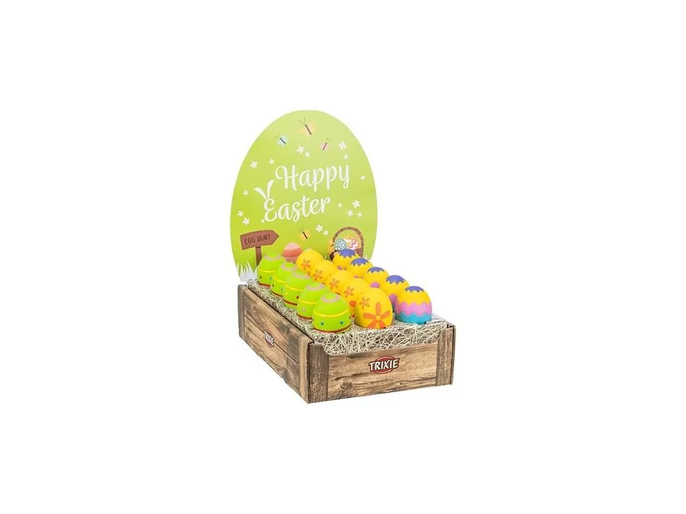 Must-Have EASTER Display - velikonoční komplet se 30 ks latexových vajíček (8 cm) - LIMITOVANÁ NABÍDKA