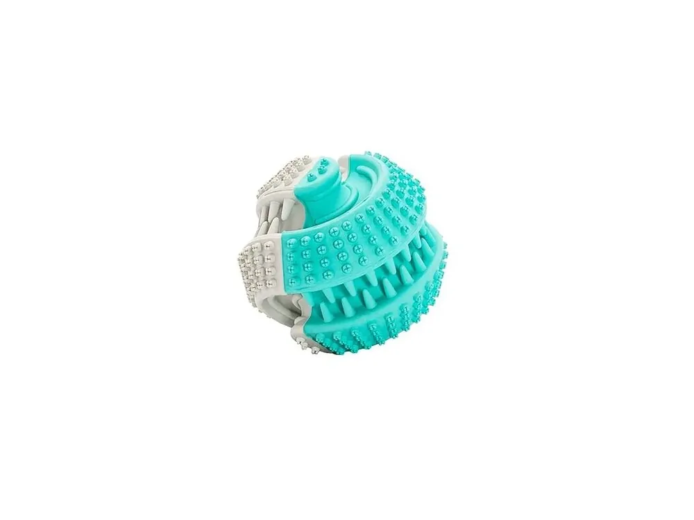 Nejlepší Cena Dentální péče mátový míček 6 cm, dvoubarevný, HipHop Dog