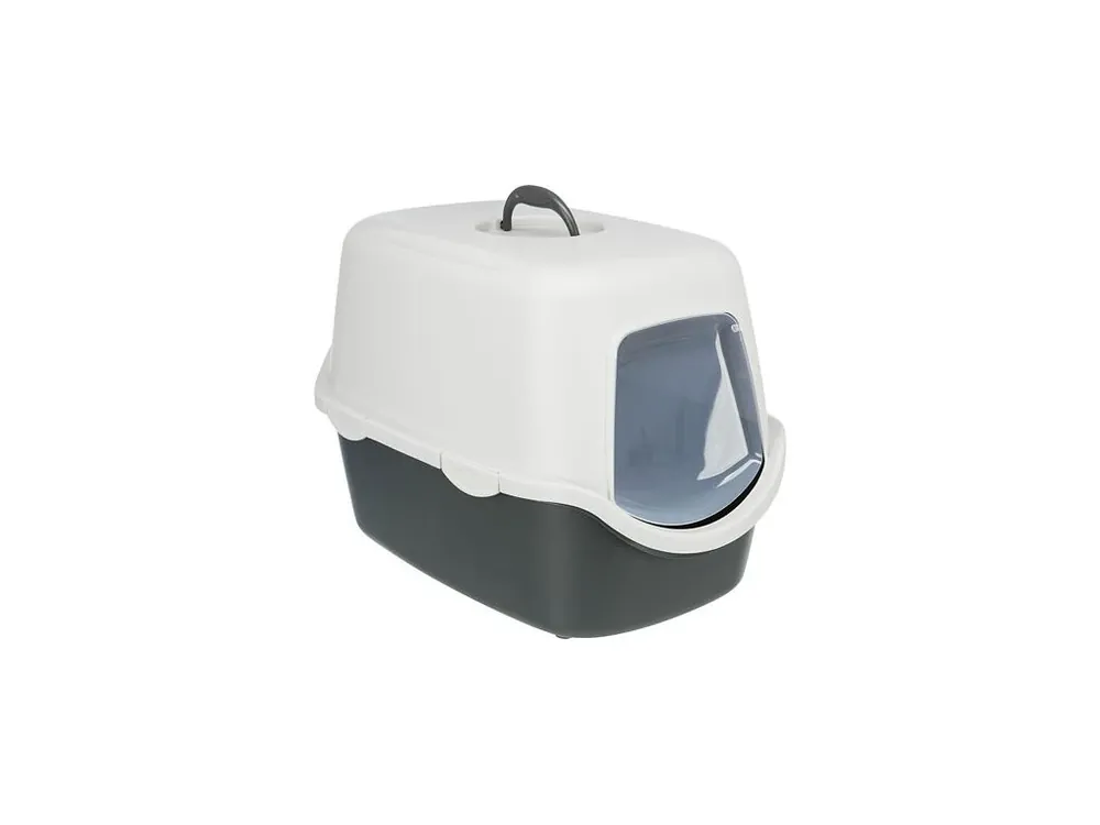 Originální WC VICO kryté s dvířky, bez filtru 56 x 40x 40cm, světlešedá/tmavošedá