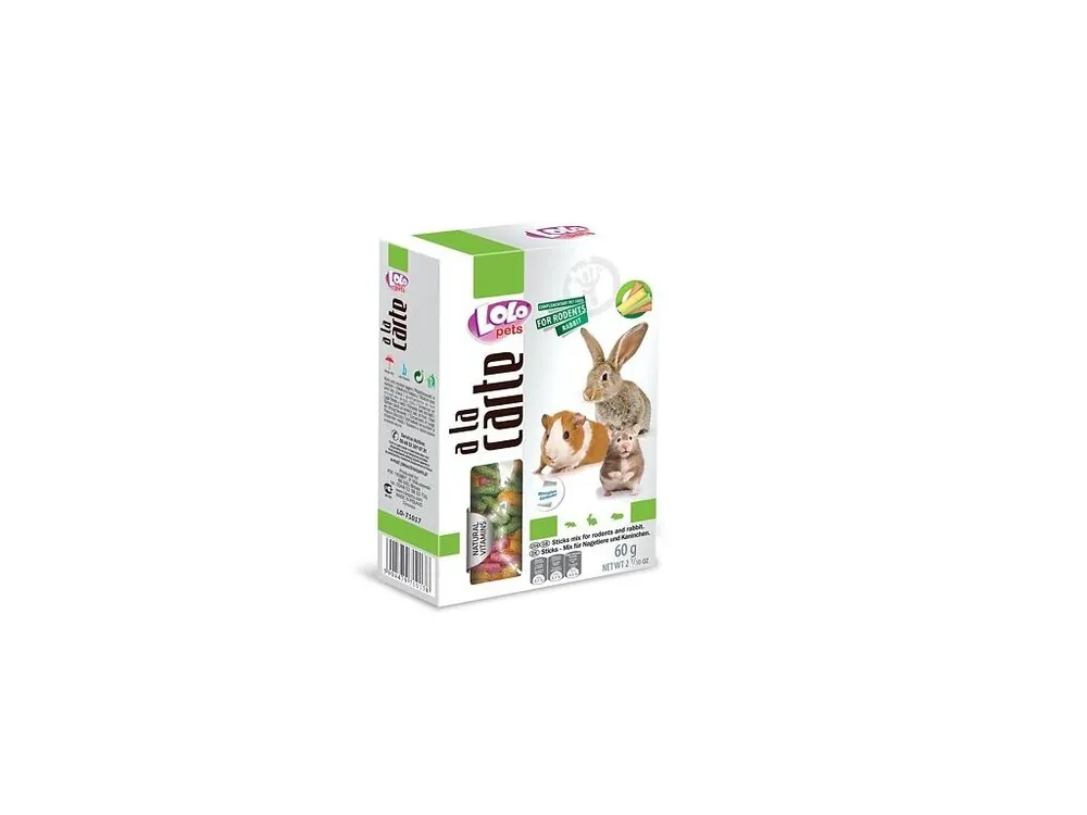 LOLO Diners FINGERS mix pro hlodavce 60 g Koupit Online