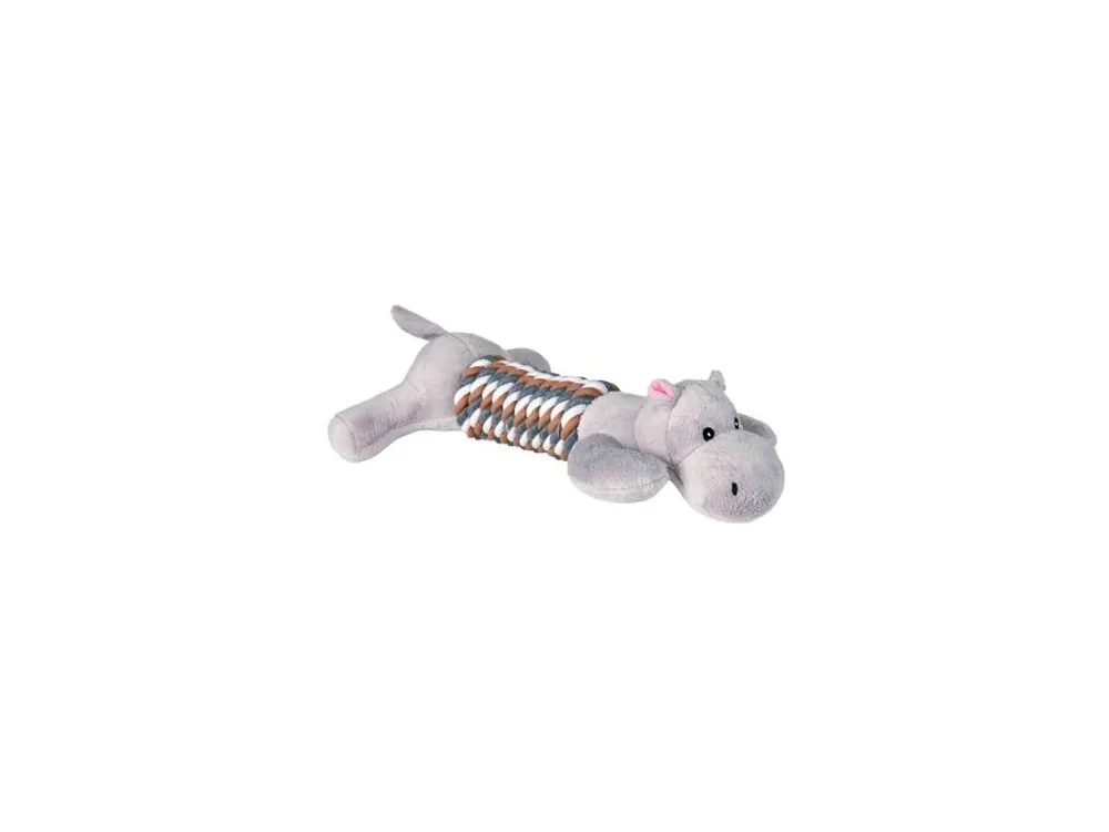 Ověřený Plyšové aportovací zvířátko pes/hroch 32 cm