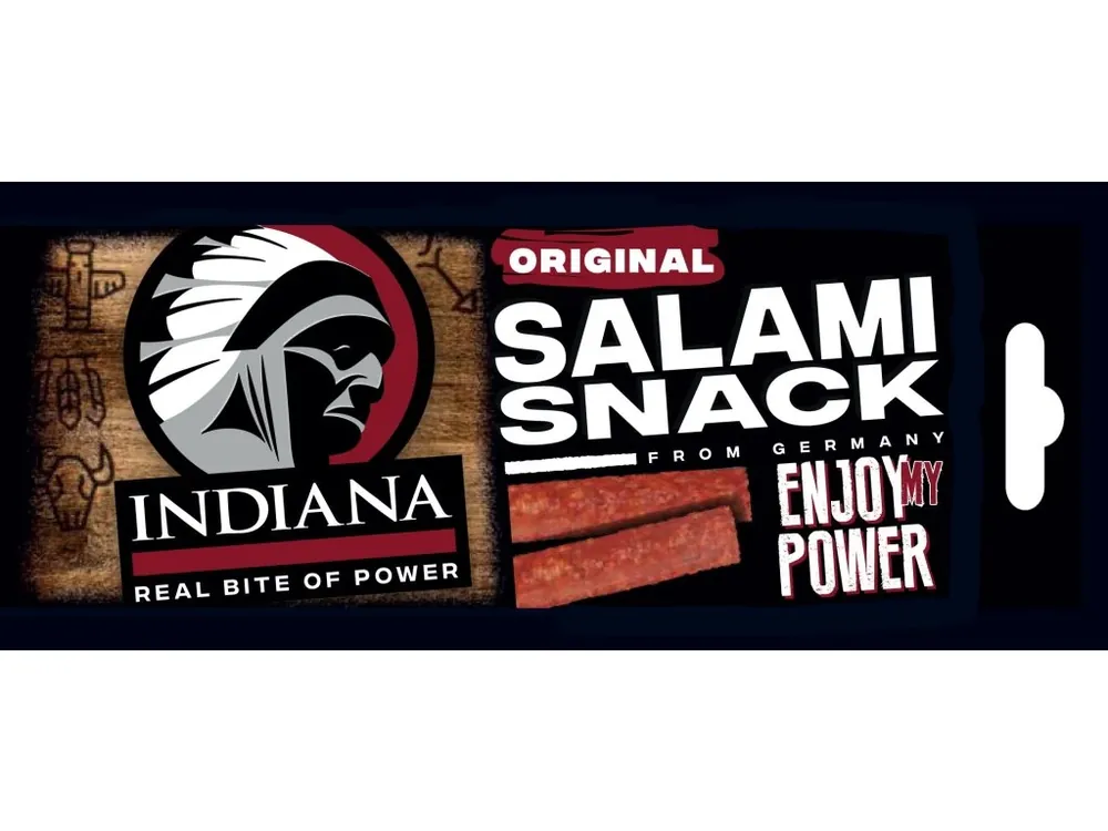 INDIANA Salami Snack Original 18g Expresní Doručení