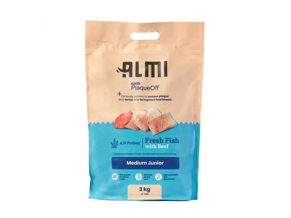 ALMI Medium Junior 3kg Vysoce Kvalitní