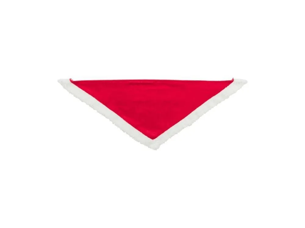 Koupit Online Xmas NECKERCHIEF - vánoční sametový šátek, 75 cm, červená