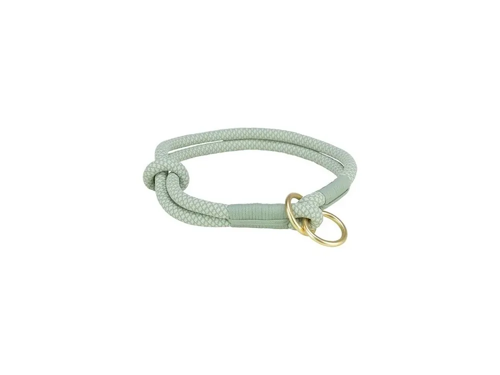 Soft Rope kulatý polostahovací obojek, šalvěj/máta Sleva