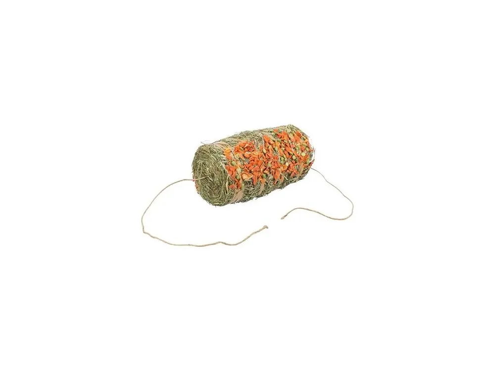 Výhodná Nabídka Natur Snack - závěsný váleček sena s hráškem a mrkví, 250g
