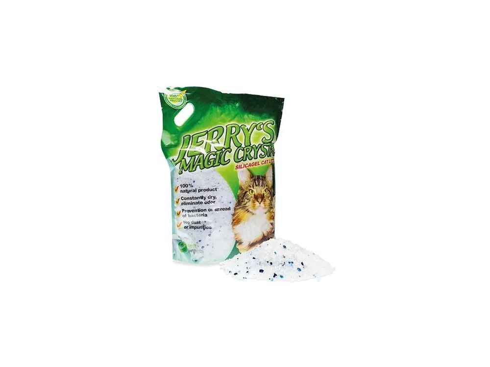 Kočkolit Jerrys Magic Crystals Natural 8l Výhodná Nabídka