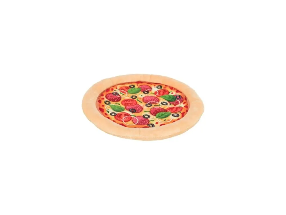Novinka PIZZA, plyšová pizza, o 26 cm