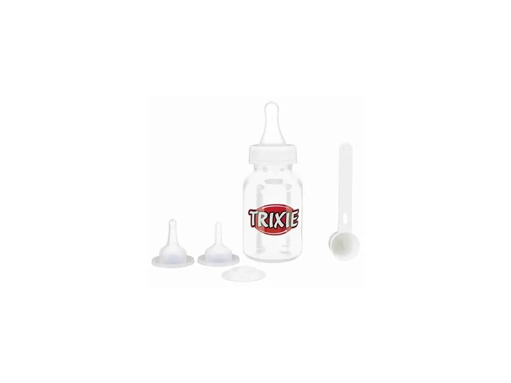 Kojenecký set, láhev 120 ml, 3 dudlíky, odměrka TRIXIE Nízká Cena