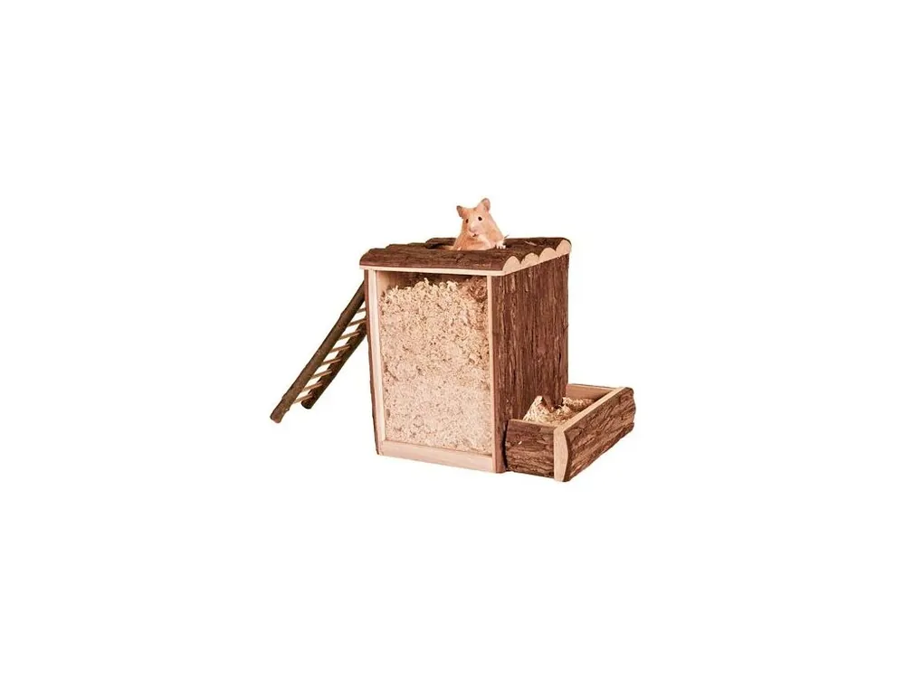 Natural Living domeček a hrací věž s žebříkem 25x24x20 cm Cenová Bomba