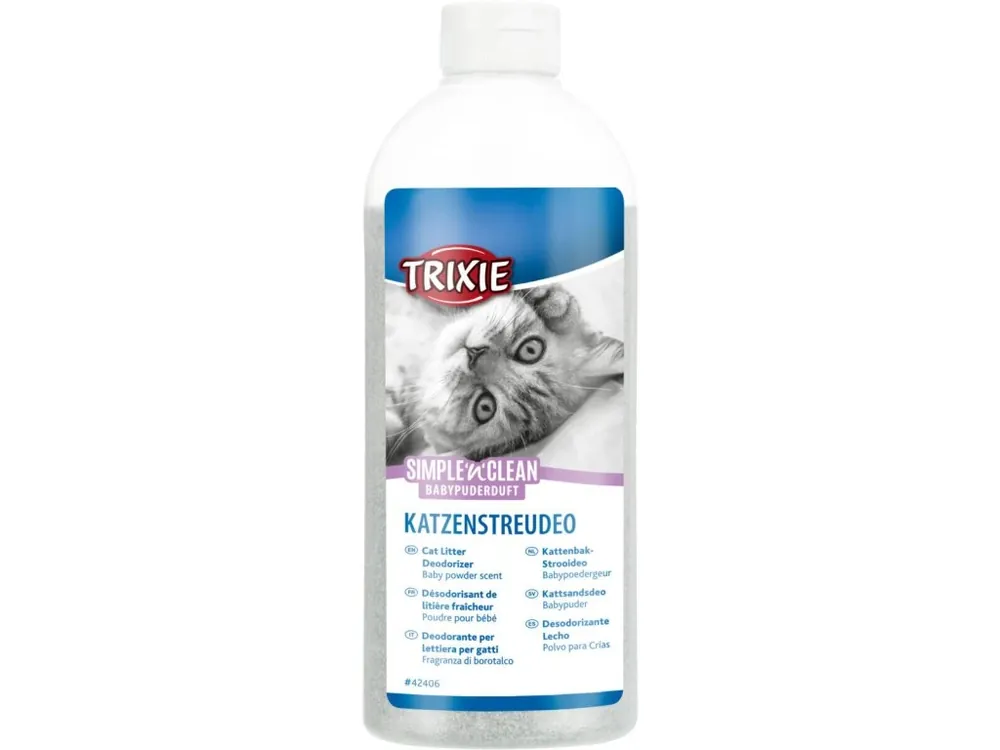 Rychlé Dodání Fresh´n´Easy deodorant pro kočičí WC BABY POWDER 750 g