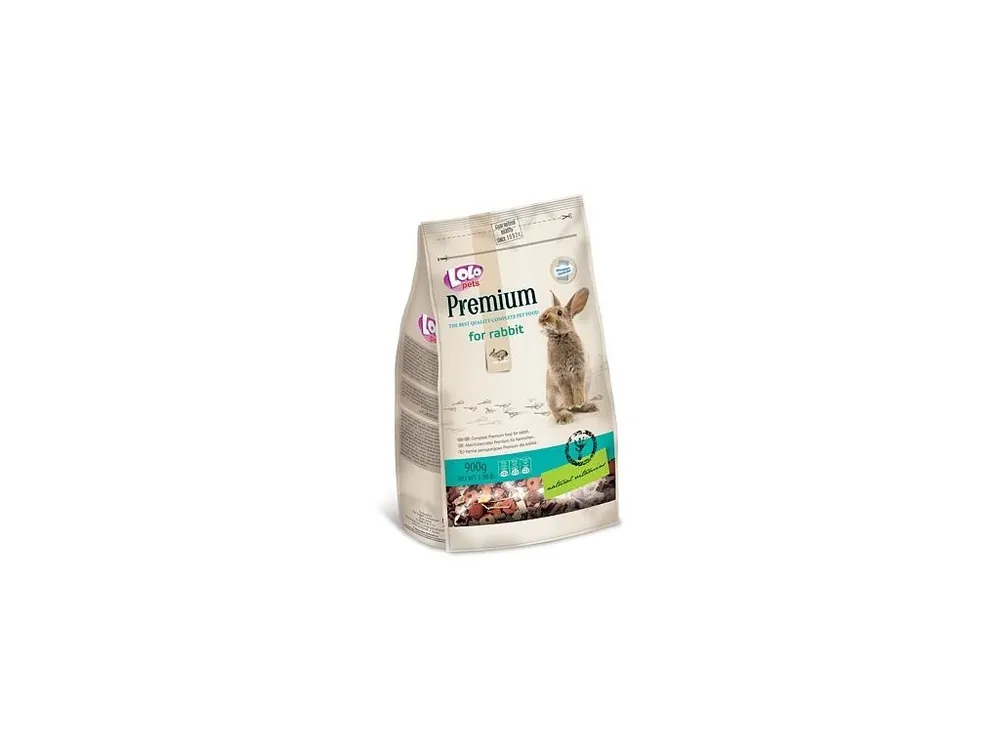 Originální LOLO PREMIUM krmivo pro králíky 900 g sáček