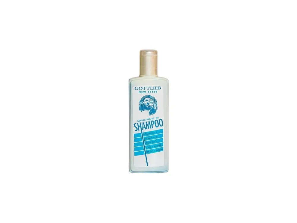 Speciální Cena Gottlieb Blue šampon 300 ml - vybělující s makadamovým olejem