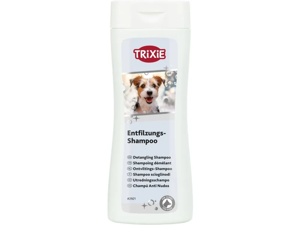 Nejprodávanější TRIXIE Entfilzung šampon 250 ml - usnadňuje rozčesání dlouhé srsti
