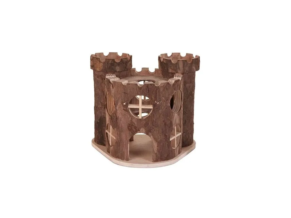 Expresní Doručení Dřevěný hrad MATTI pro hlodavce 17x15x12cm TRIXIE