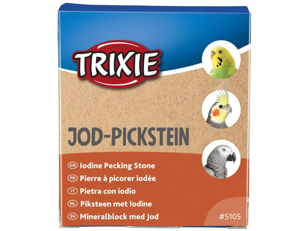 Jod Pickstein - minerální blok pro velké papoušky 90g TRIXIE Odeslání Ihned