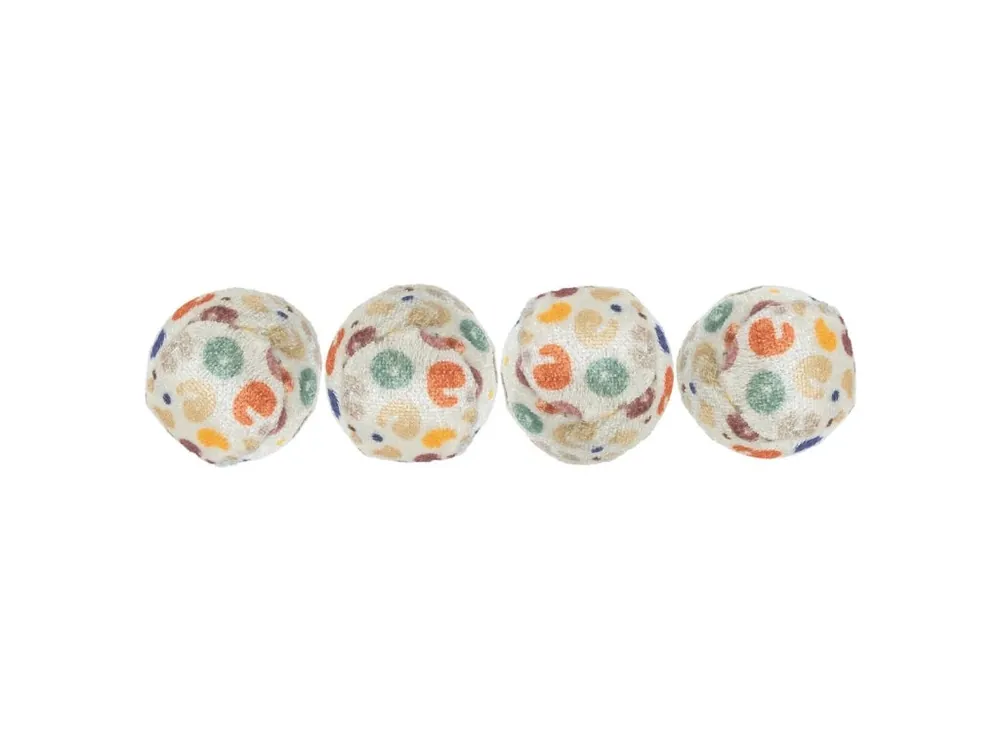 Aktuální Míčky leopardí motiv 4cm (4)