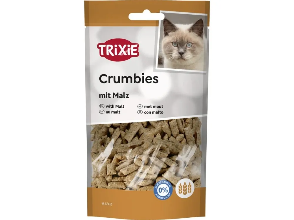Cenově Výhodný CRUMBIES light - se sladem 50 g TRIXIE