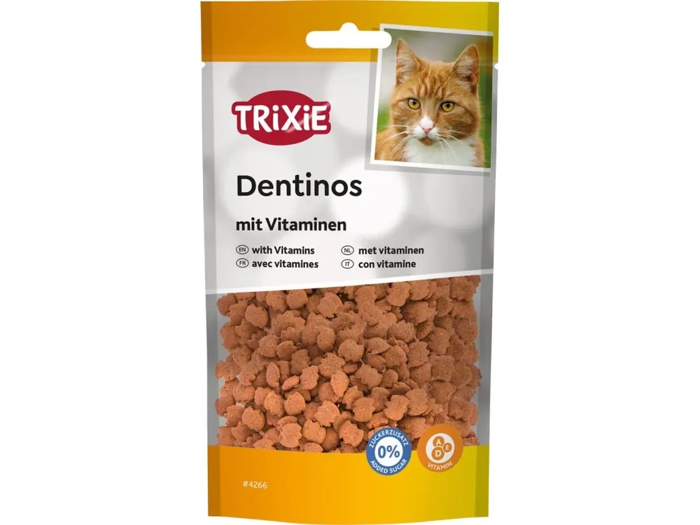 Bezpečná Platba DentaFun Dentinos, vitamínové dentální pamlsky, 50 g TRIXIE